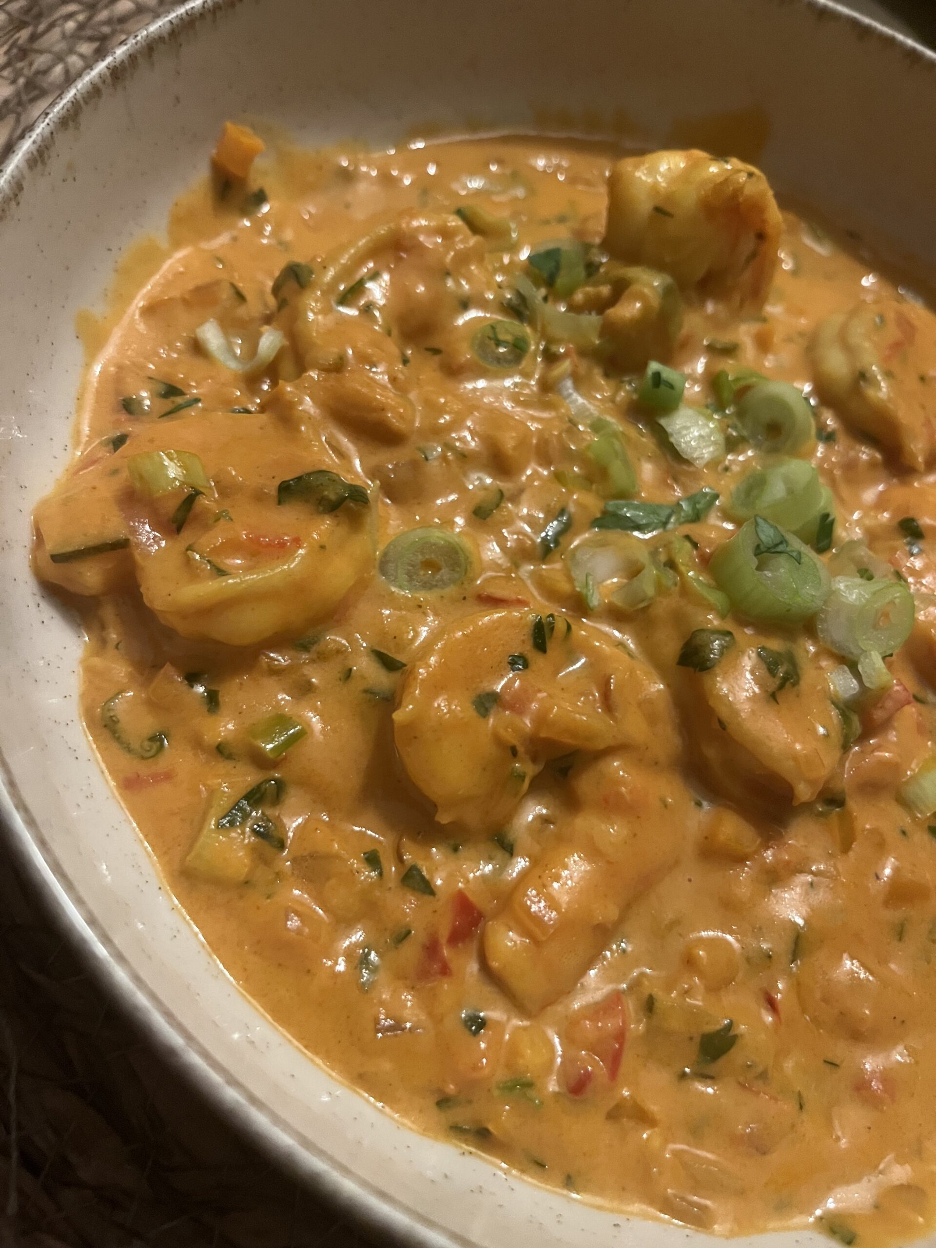 Mijn ‘healthy’ Scampi Diabolique