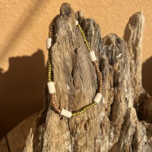 Handgemaakt enkelbandje – Earth & Sun