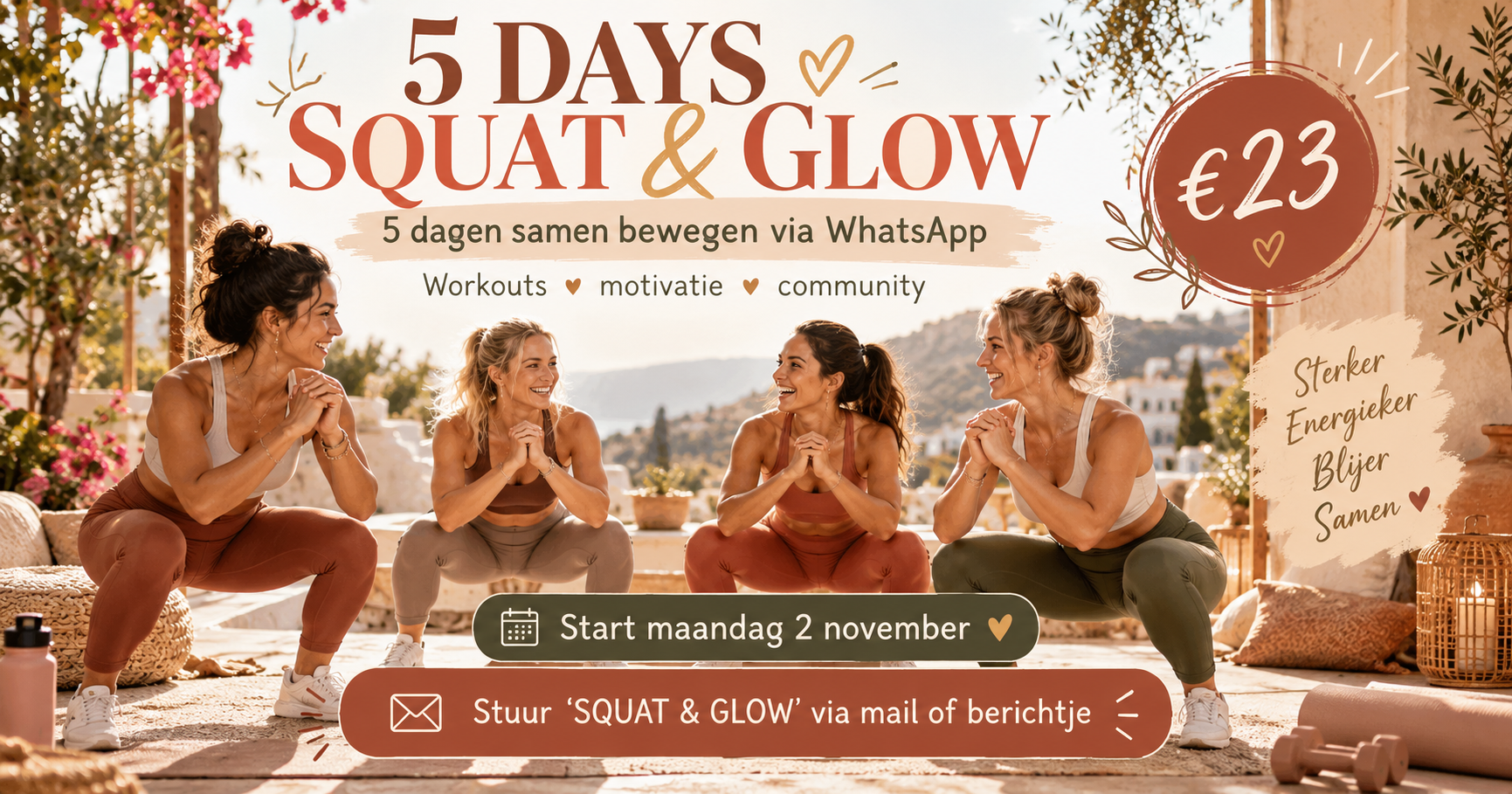 5 Dagen Squat & Glow